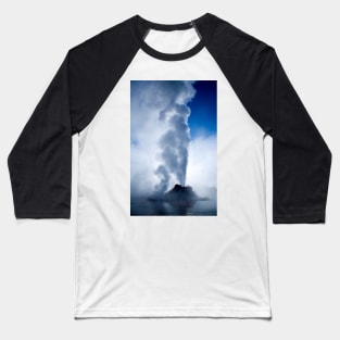 Castle Geyser Baseball T-Shirt